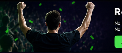 Football fan celebrating a fantasy football league win